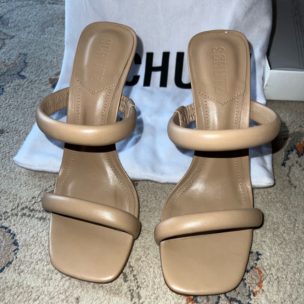 Schutz Ully Acrylic Heels